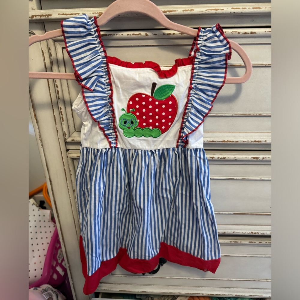 Ruffle Girl Dress, Size: 6, New with Tags